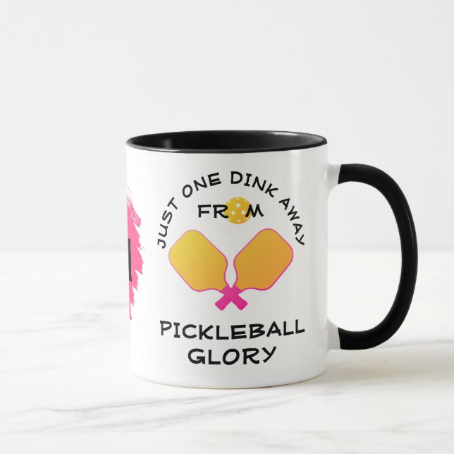 EN DINK AWAY Monogram Pickleball Mugg (Höger)