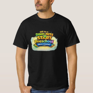 En Dino-Mite Start – Förskola Här Jag Kommer T Shirt