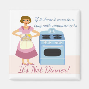 En djupfryst middag betyder kvällsmål magnet
