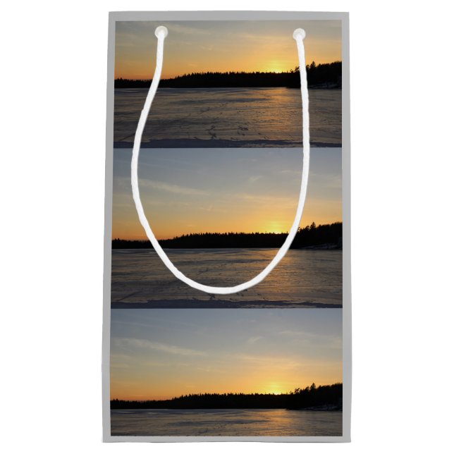 En djupfryst solnedgång (Framsidan)