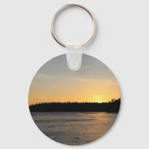 En djupfryst solnedgång