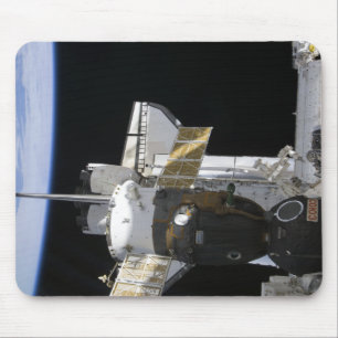 En dockad Soyuz rymdfarkost Musmatta
