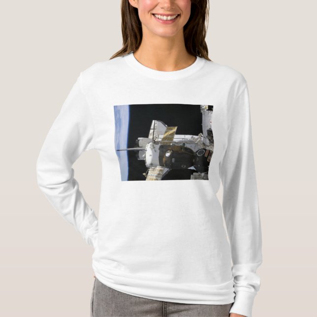 En dockad Soyuz rymdfarkost Tee (Framsida)