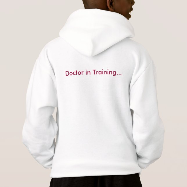 En doktor i utbildning t-shirt (Baksida)