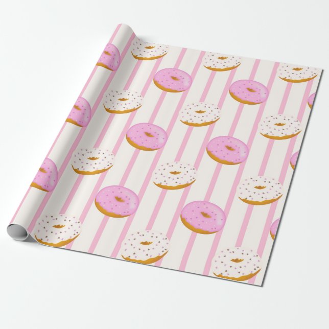 En Donut-seriedesign 3  Presentpapper (Utrullad)