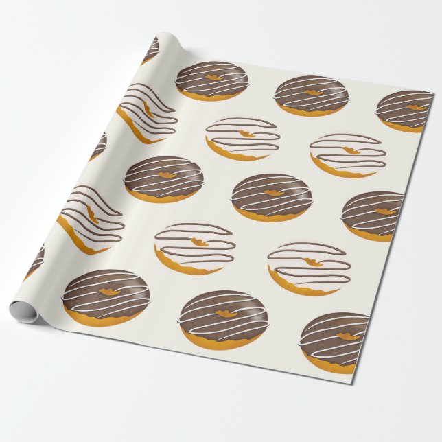 En Donut-seriedesign 5  Presentpapper (Utrullad)