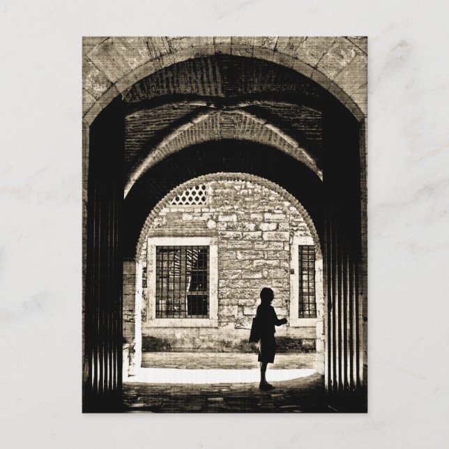 En dörr att hoppas på vykort (Framsida)