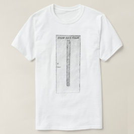 En dörr och ett hem, sött hem - skockfogar t-shirt