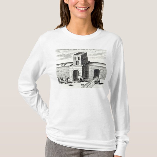 En dörröppning i den underbara väggen t shirt (Framsida)