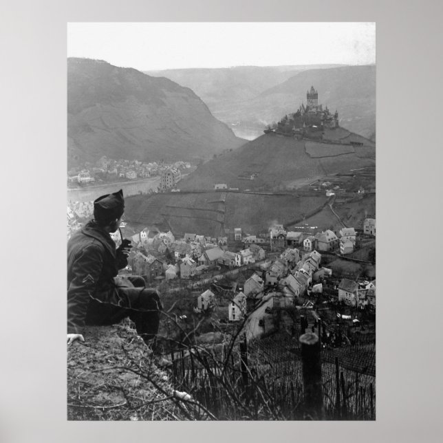 En Doughboy i Tyskland Poster (Framsidan)