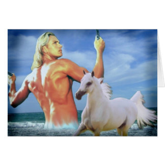 En dröm av Poseidon Hälsningskort