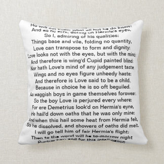 En dröm för midsummersnatt kudde