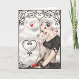 En dröm om kärlek Greeting Card Helgkort