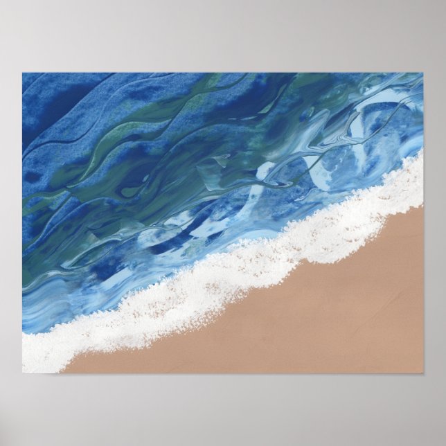 En dröm om stranden poster (Framsidan)