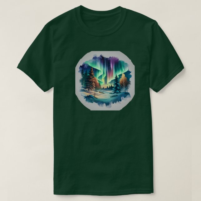 En drömlik akvarell-teve t shirt (Design framsida)