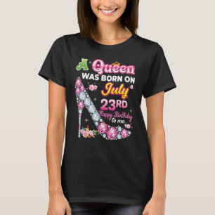En drottning föddes den 23 juli 2013 Grattis på fö T Shirt