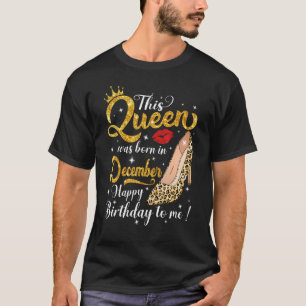 En drottning föddes i december. t shirt