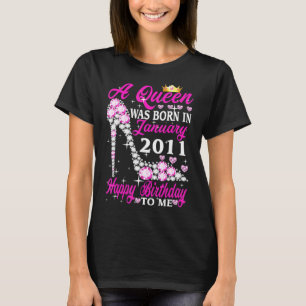 En drottning föddes i januari 2011 i 12:e t shirt