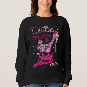 En drottning föddes i juli 1992 Lycklig 30års föde T Shirt