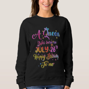 En drottning föddes i juli den 26:e födelsedagen t shirt