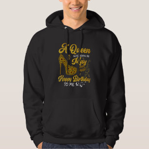 En drottning föddes i maj måndag. hoodie