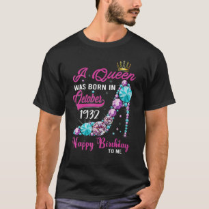 En drottning föddes i september 1932 Lycklig 90:e T Shirt