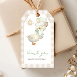 EN Dum Gås, Ballonger Presentetikett