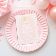 En dum gås Gingham 1-årsfest