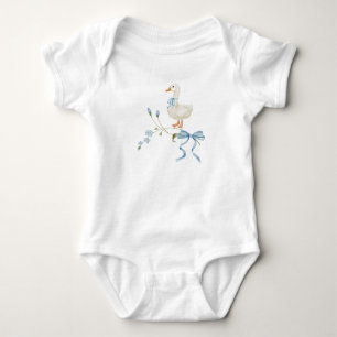 En dum liten gås födelsedag akvarell  t shirt