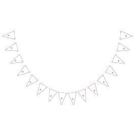 En dynamisk röd grafik med fetstil, abstr vimplar