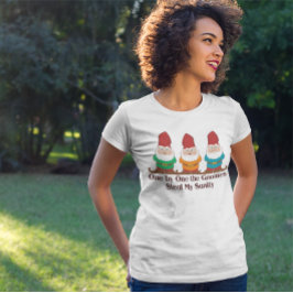 En efter en Gnomes (rödhattar) T Shirt