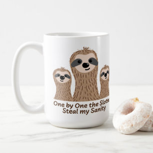 En efter en Sloths stjäl mitt Sanity-Fånig Kaffemugg