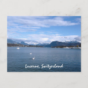 En eftermiddag av Sjö Lucerne Vykort