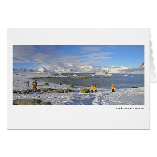 En eftermiddag på Dorianfjärden Hälsningskort (Framsidan Horizontal)