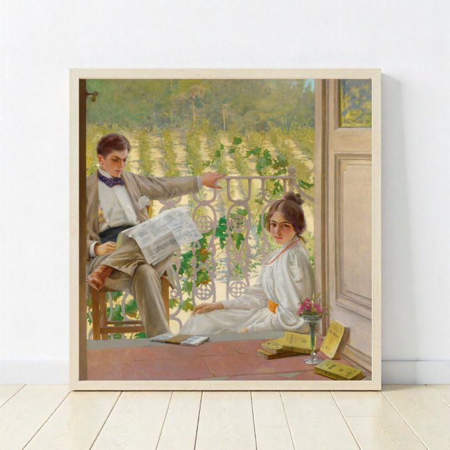 En eftermiddag på porten (1895) poster (Skapare uppladdad)