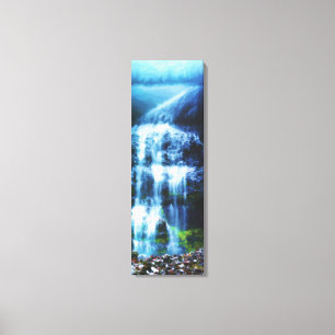 En eftermiddag vid Spray Falls Canvastryck