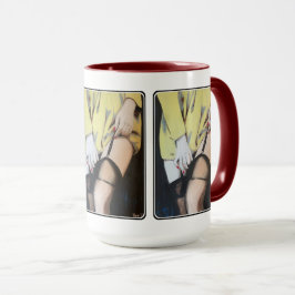 'En eftermiddagsaffär' målning på en Mugg