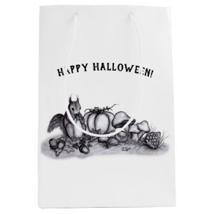 En ekorre på hösten, Happy halloween!