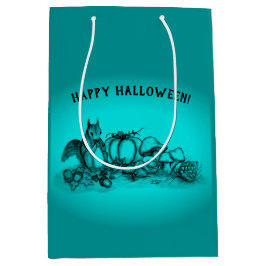 En ekorre på hösten, Happy halloween!