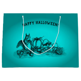 En ekorre på hösten, Happy halloween!