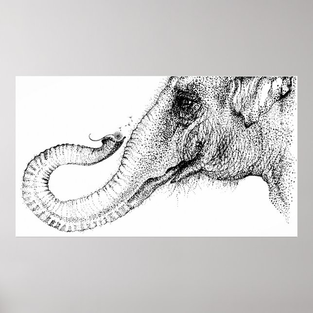 En elefants trogna 100 % av Inkspot Poster (Framsidan)