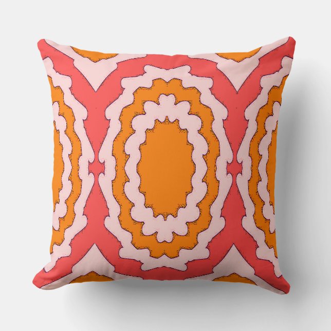 En elegant av klassisk multifärgad kudde (Framsida)