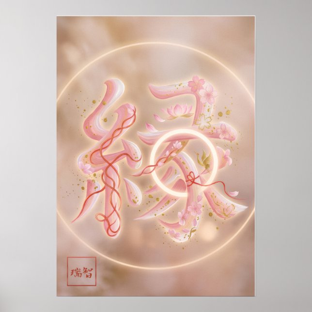 En:  Elegant Calligraphy  En Art260010011 Poster (Framsidan)