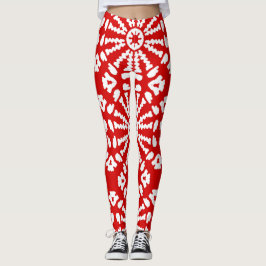 En elegant med sömlösa "Ratti_Kreativ_Arts"-koppli Leggings