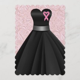 En Elegant-Rosa-menyfliksområdet / andra Tillfälle Inbjudningar