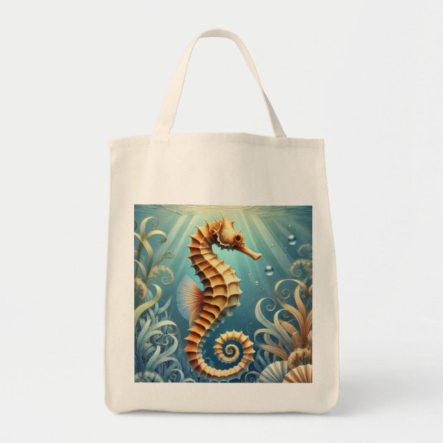 En elegant sjöman som simmar under vatten tygkasse (Framsidan)