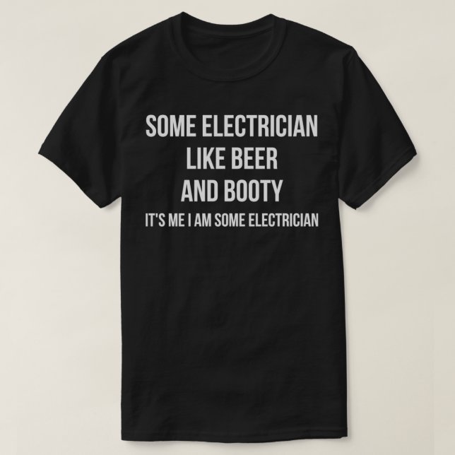 en elektriker t shirt (Design framsida)