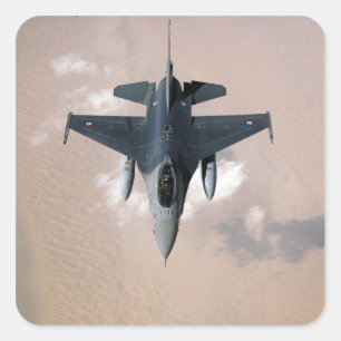 En Emirati F-16 Fyrkantigt Klistermärke