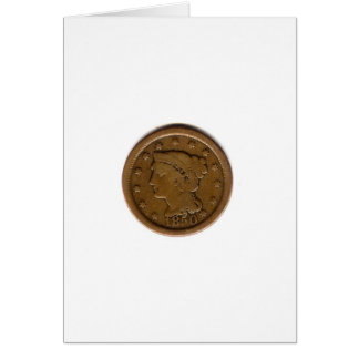 En encentmynt för dina tankar… hälsningskort