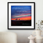 "En enda dröm" - Offertfoto och Orange för blå sol Poster<br><div class="desc">"En enda dröm är mäktigare än tusen realiteter." Gör dina drömmar kom sanna i början av varje ny dag. Gaze på den här inspirerande fotografiet poster om en fantastisk soluppgång av ljusa , orangar och djupa blåsor. En underbar gåva till en speciell vän! Du kan enkelt anpassa den här poster...</div>